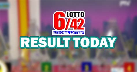 642 lotto result